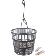ORION Clothes Pegs in a Basket, 50 pcs, Plastic - Clothes Pegs