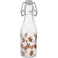 ORION Bottle with clip cap PERNICEK 0,29 l glass/metal - Liquor Bottle