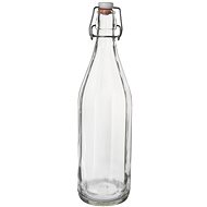 ORION Bugel Bottle 0,75 l clip cap glass/metal - Liquor Bottle