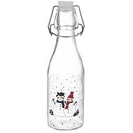 ORION Bottle clip closure SNĚHULÁK 0,29 l glass/metal - Liquor Bottle