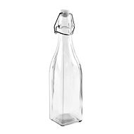 ORION Fľaša sklo Clip uzáver 0,53 l hranatá - Fľaša na alkohol