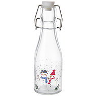 ORION Bottle clip closure SNĚHULÁK 0,16 l glass/metal - Liquor Bottle