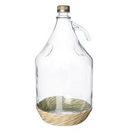 ORION Demijohn glass braided 5 l - Demijohn