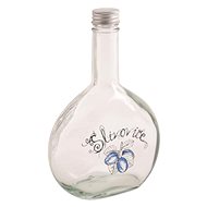 ORION Bottle glass + candle Slivovitz 0,5 l - Liquor Bottle