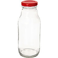ORION Bottle with lid 0,33 l 8 pcs glass/metal - Liquor Bottle