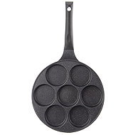 ORION Serpenyő GRANDE tükörtojás/pancake, átmérő 27 cm, 7 egység, mély - Palacsintasütő