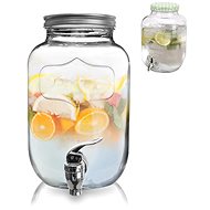 Glass Bottle + Tap 4l - Drinking Bottle