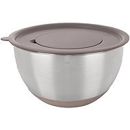 ORION Mísa nerez šlehací + UH víko Beige průměr 21,7 cm - Bowl