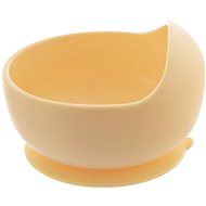 ORION Bowl 12 cm with suction cup silicone yellow - Children's Bowl