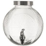 ORION Láhev sklo/kov+kohoutek Citrus 5,4 l  - Zásobník na nápoje