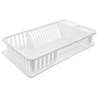 ORION UH Elif 2 parts drip tray 45,5x27, 5x10 cm white - Draining Board