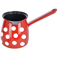 ORION Crescent Enamel Red Dot 0.85l - Cezve