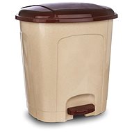 ORION UH with Pedal 5.5l BEIGE BROWN - Rubbish Bin