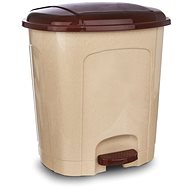 ORION Waste Bin with Pedal 11.5l BEIGE BROWN - Rubbish Bin
