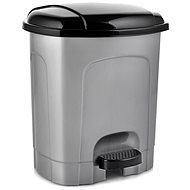 ORION UH Waste Bin with Pedal 11.5l GREY - Rubbish Bin