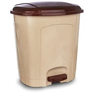 ORION UH Waste Bin with Pedal 30l BEIGE BROWN - Rubbish Bin