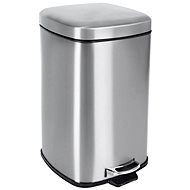 Stainless-steel/UH Waste Bin with Pedal 12l H - Rubbish Bin