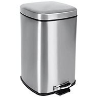 Stainless-steel/UH Waste Bin with Pedal 20l H - Rubbish Bin