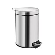 Stainless-steel/UH Waste Bin with Pedal 3l - Rubbish Bin