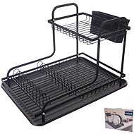ORION RADKA Drainer 42,5 × 32 × 29 cm 2 tiers wire + tray UH - Draining Board
