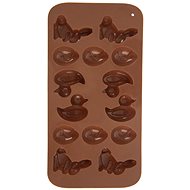 Orion Easter 14 brown silicone mould - Baking Mould