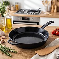 ORION Frying pan 28 cm cast iron SMALT - Pan