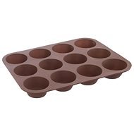 Silicone Mould MUFFINS 12 BROWN - Baking Mould
