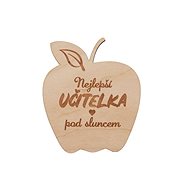 Orion Coaster Wood BEST TEACHER 10x12cm 1 pc - Coaster