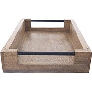 ORION MANGO Tray 30,5 × 20,5 cm wood/metal - Tray