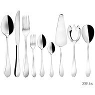 PROFISIMO Stainless-steel Cutlery Set, 39 pcs - Cutlery Set