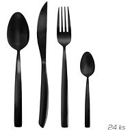 ORION BLACK LUXURE Stainless-steel Cutlery 24 pcs - Cutlery Set