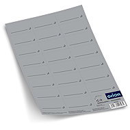 ORION Stickers for sprigs GREY blank 23 grey, CZ, SK - Self-Adhesive Labels