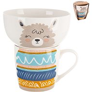 ORION Llama mug + bowl 0,35 l set - Breakfast Set