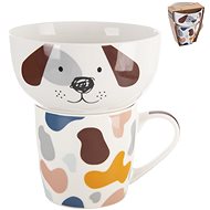 ORION Mug + bowl dog 0,35 l set - Breakfast Set