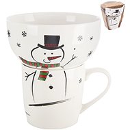 ORION Mug + bowl snowman 0,35 l set - Breakfast Set