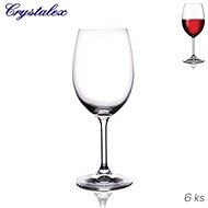 LARA 0.45l Wine Glass, 6 pcs - Glass Set