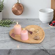 ORION Tray SRDCE 22 × 22 cm, bamboo - Serving Board