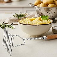 Orion Stainless-steel/Wood Kneader - Potato Masher