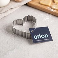 ORION Stainless steel cutter HEART waves - Cookie Cutter