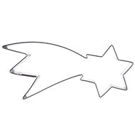 ORION Stainless-steel Cookie Cutter, Large Comet - Corer