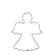 ORION Stainless-steel Gingerbread Cutter, ANGEL - Cookie Cutter