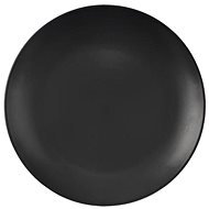 Orion Ceramic dessert plate ALFA round diameter 21 cm black - Plate