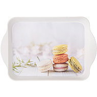Orion Tiny Tálca, műanyag, 21,5×14 cm, macaron mintás - Tálca