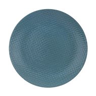 Orion Plate cer. dessert. RELIEF kul. 21 cm diameter petrol. - Plate