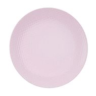 Orion Plate cer. dessert. RELIEF round diameter 21 cm pink - Plate