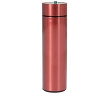 Orion Stainless-steel Thermos 0,45l with Thermometer, Red - Thermos