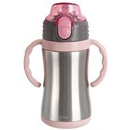 Orion Thermos stainless steel/UH+glass 0,33 l pink - Thermos