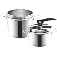 ORION Pressure Cooker Stainless Steel PROFI 7l + 4l Duo - Pressure Cooker