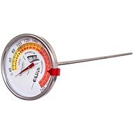 Stainless-steel Thermometer for Smokehouse diam. 7.5cm with Clip - Kitchen Thermometer