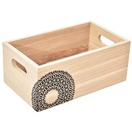 Orion Bedýnka dřevo MANDALA 24x14x10 cm  - Úložný box